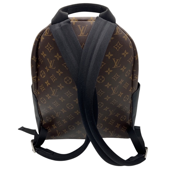 LOUIS VUITTON BROWN MONOGRAM MACASSAR CANVAS DISCOVERY BACKPACK PM - Picture 3 of 16
